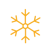 orange snow icon